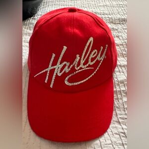 Red Harley Davidson Hat